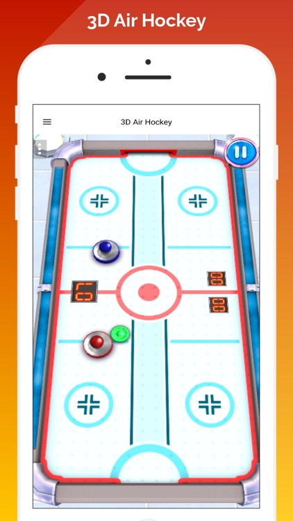 3D Air Hockey Glow Hockey screenshot-3