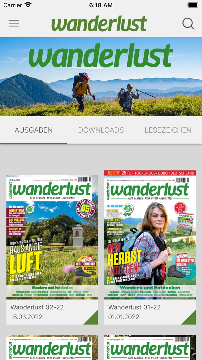 wanderlust Magazin
