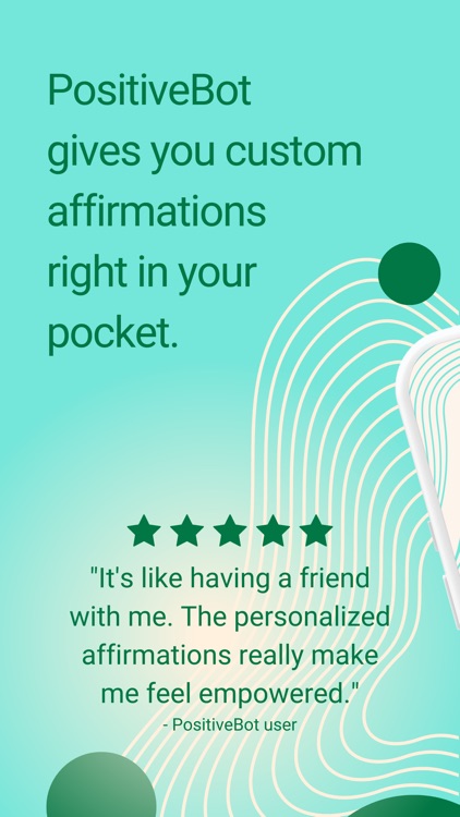 PositiveBot: AI Affirmations