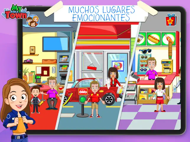 Captura de Pantalla 2 My Town: Car Mechanic game iphone