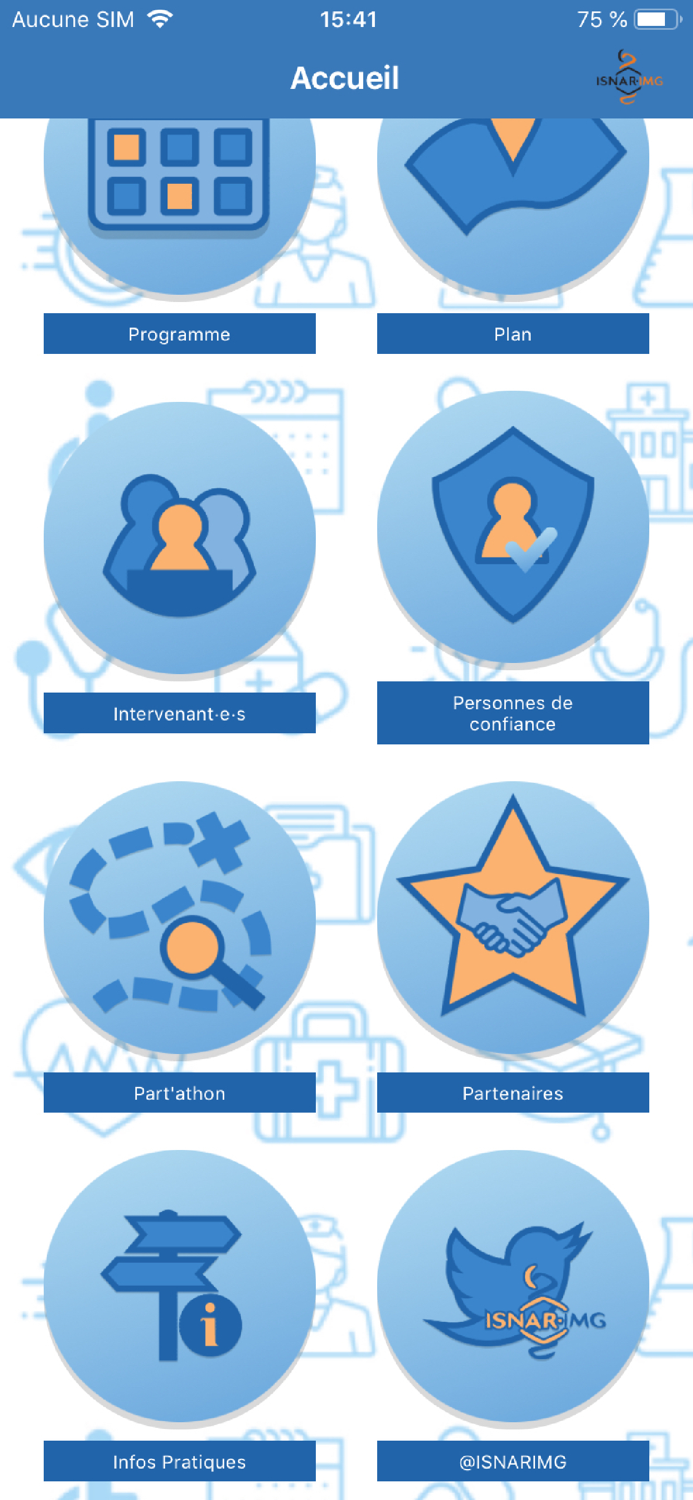 Congrès ISNAR-IMG 2022