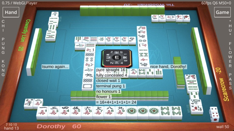 Mahjong 4 Friends - Free Mahjong, Friends and/or Bots