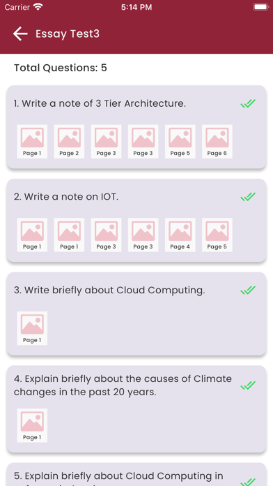 Screenshot #3 pour Concordia-EssayCapture