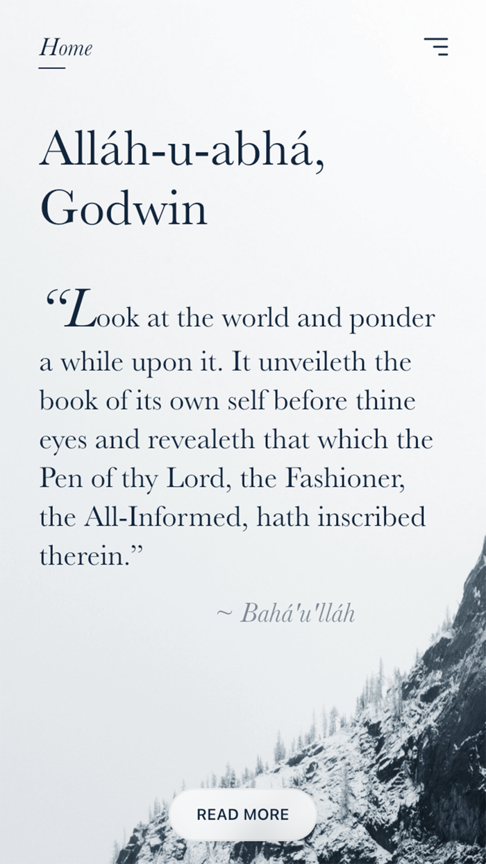 Dawn - Baháí Writings