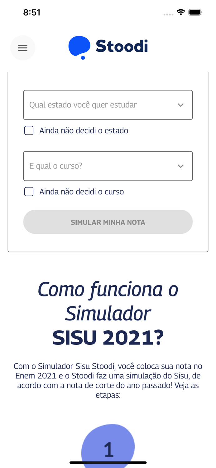 Simulador Sisu Stoodi