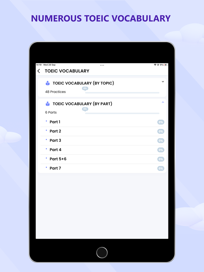 Practice for Toeic Test