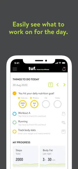 Game screenshot True Unique Fitness apk