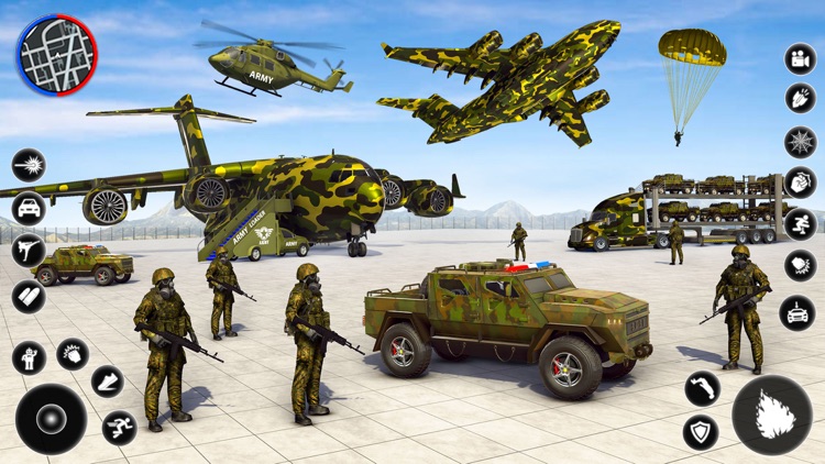 US Army Vehicle Transport Game