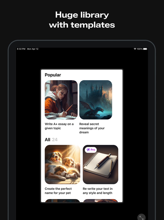 Input - AI Text Creator