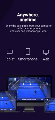 Captura de Pantalla 4 World Padel Tour TV iphone