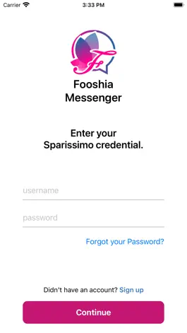 Game screenshot Fooshia Messenger apk