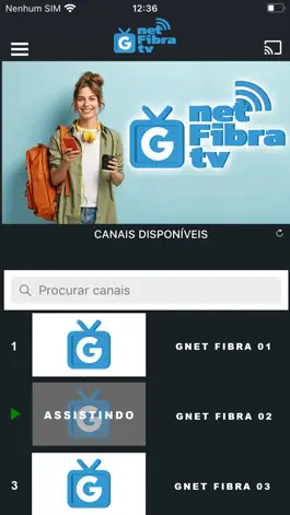 Game screenshot GNET FIBRA TV apk