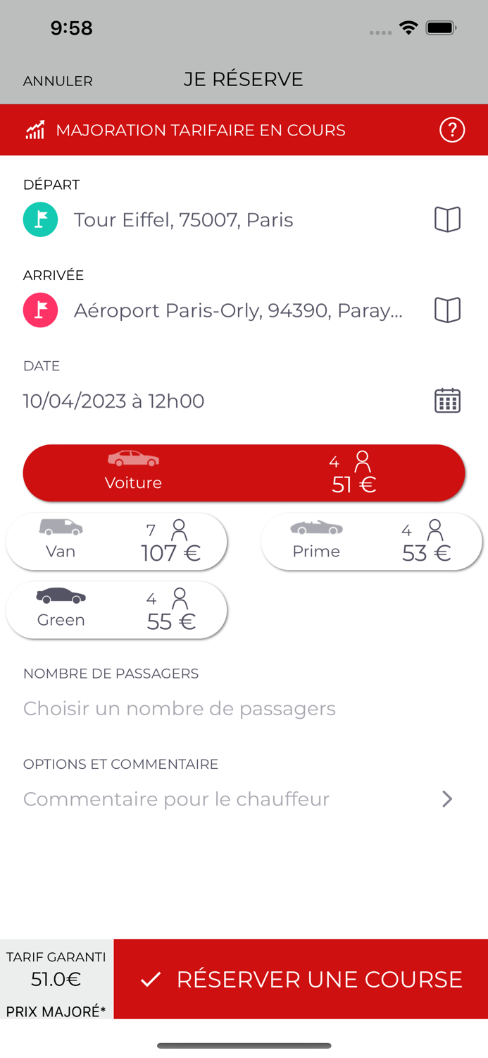 Navette VTC Aéroport Lyon