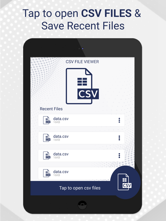 CSV File Viewer - CSV Reader
