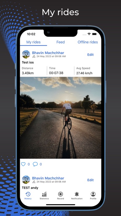 MORO Cycling - Bike Tracker screenshot 3