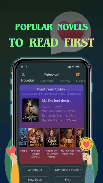 Fabnovel- romance, werewolf screenshot-4