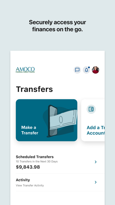 AMOCO FCU Mobile screenshot 2