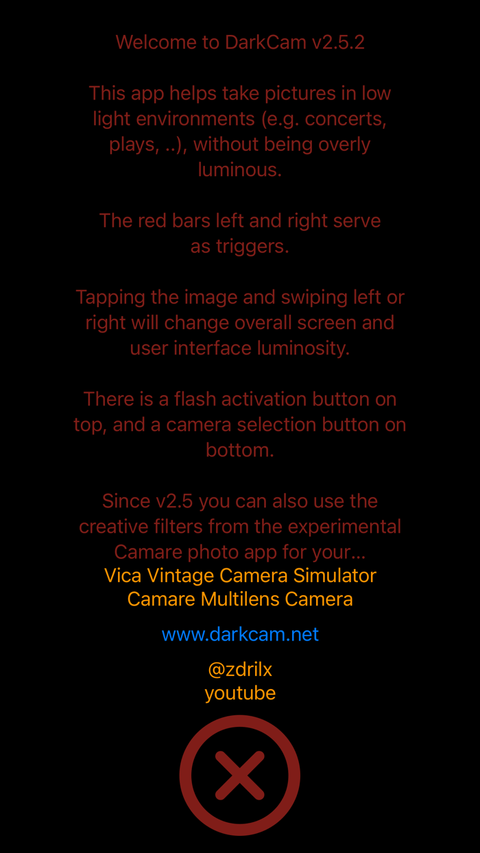 DarkCam Inconspicuous Camera