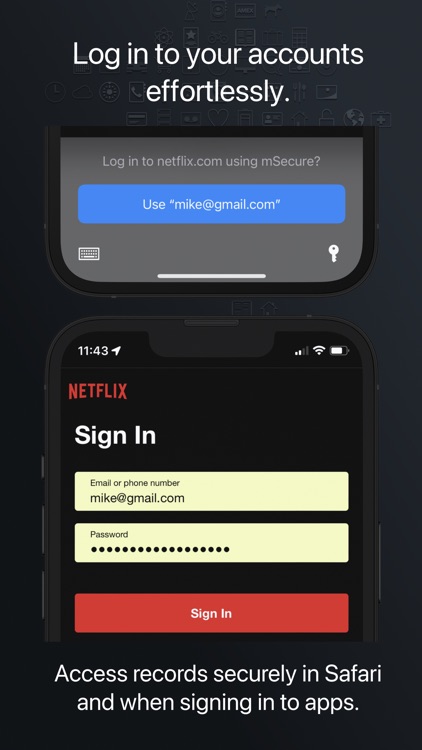 Password Manager - mSecure screenshot-3