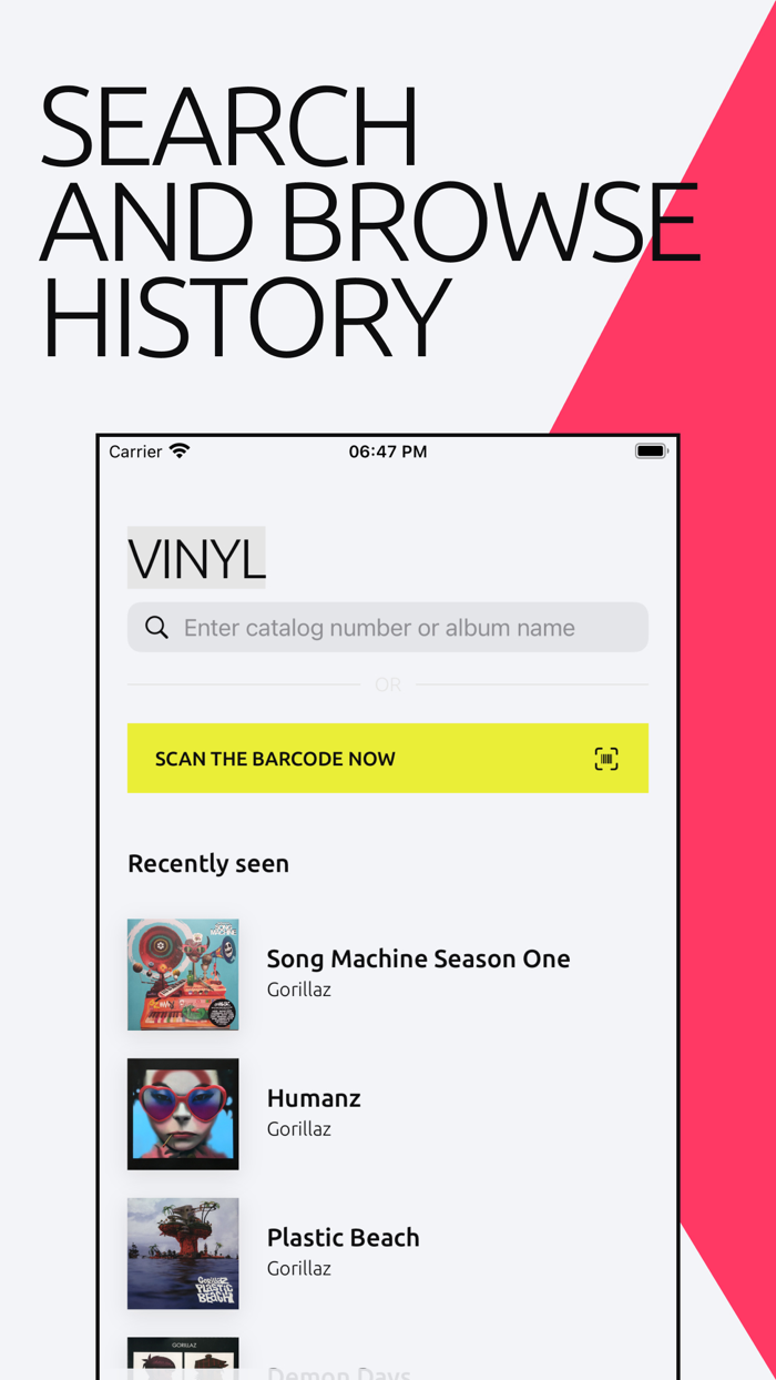 Vinyl - Scan and see the info