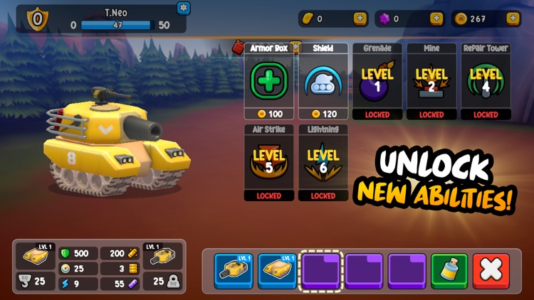 Funky Tanky Mobile screenshot-7