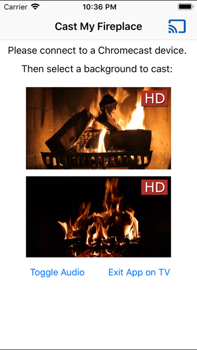 Fireplace for Chromecast Screenshot 2