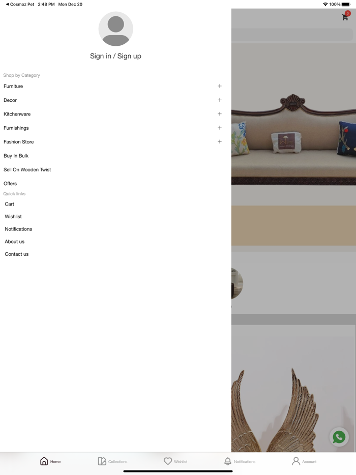 WoodenTwist - Furniture Store