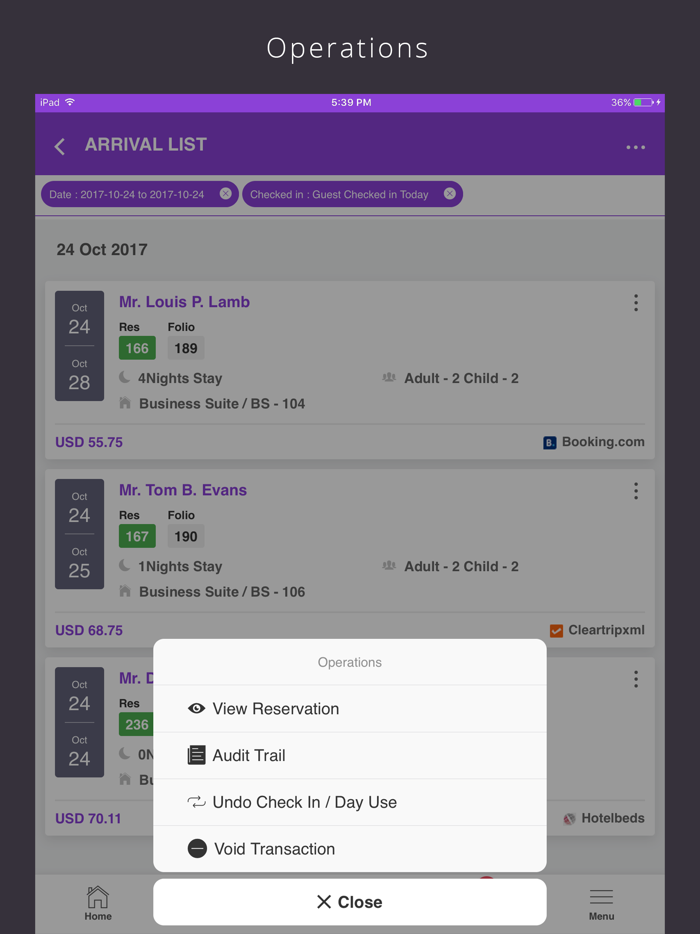 TripiCloud Hotel PMS and CMS