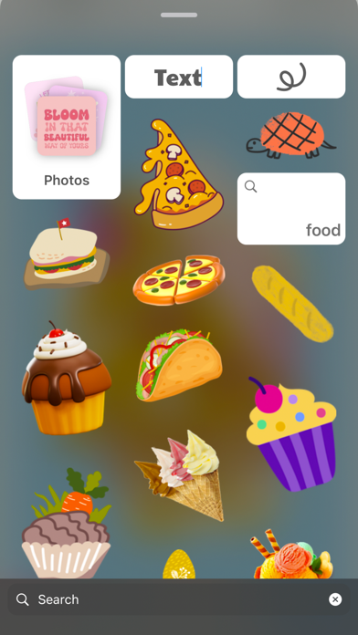Donut Collage: Stickers, Fonts screenshot 4