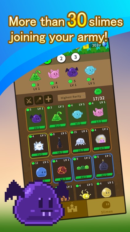 Slime Kingdom - Merge Strategy