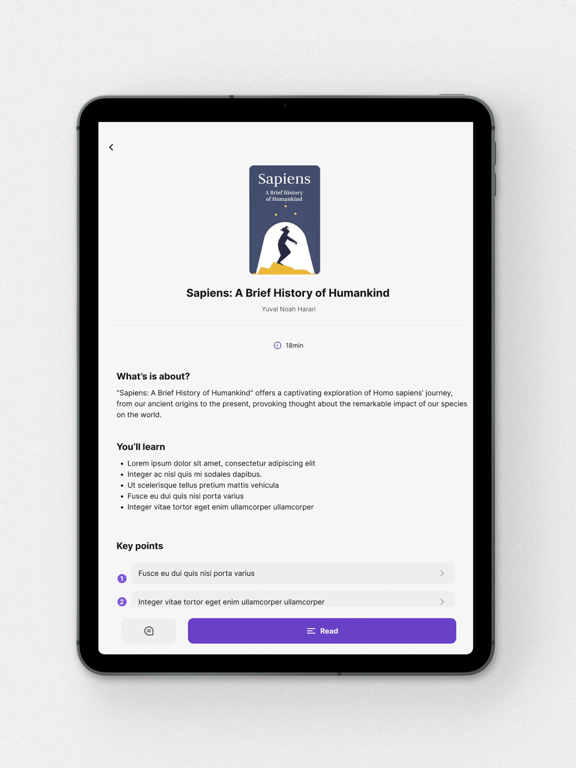 Screenshot #6 pour Book Summary: Read with AI