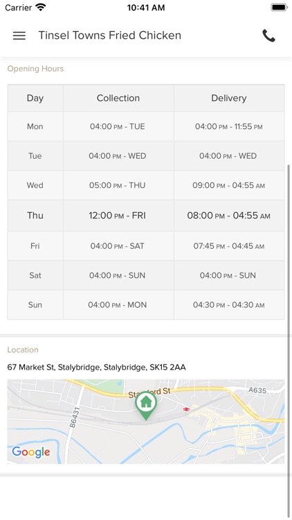 Tinsel Towns Fried Chicken