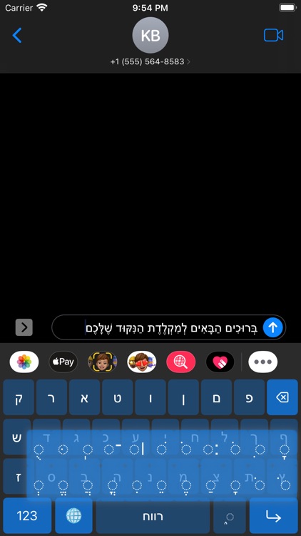 Nikud Keyboard screenshot-3