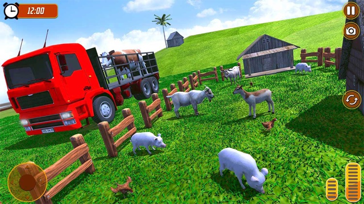 Truck Animals Transport Sim screenshot-5