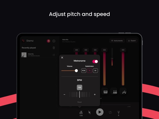 Stemz: AI Tool for Musicians screenshot 3