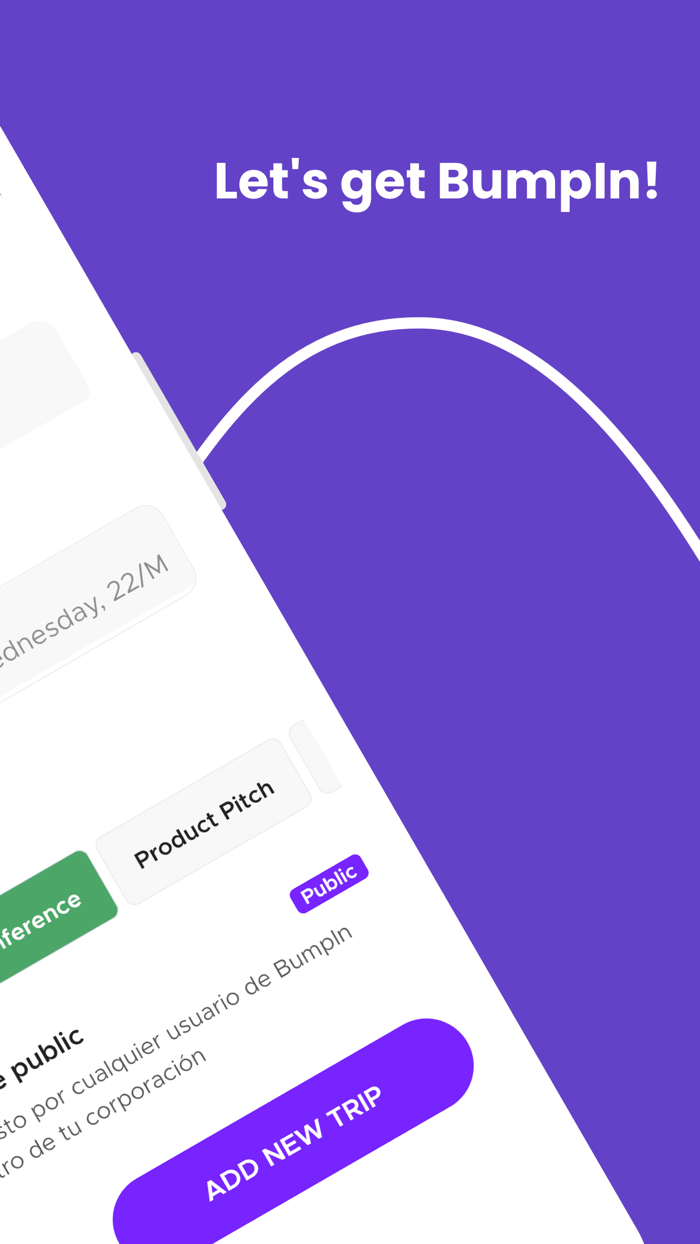 BumpIn - Share travel plans