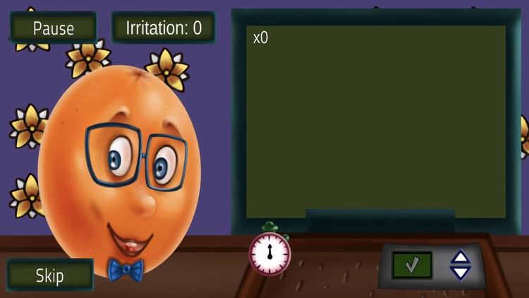 Creepy Orange Professor