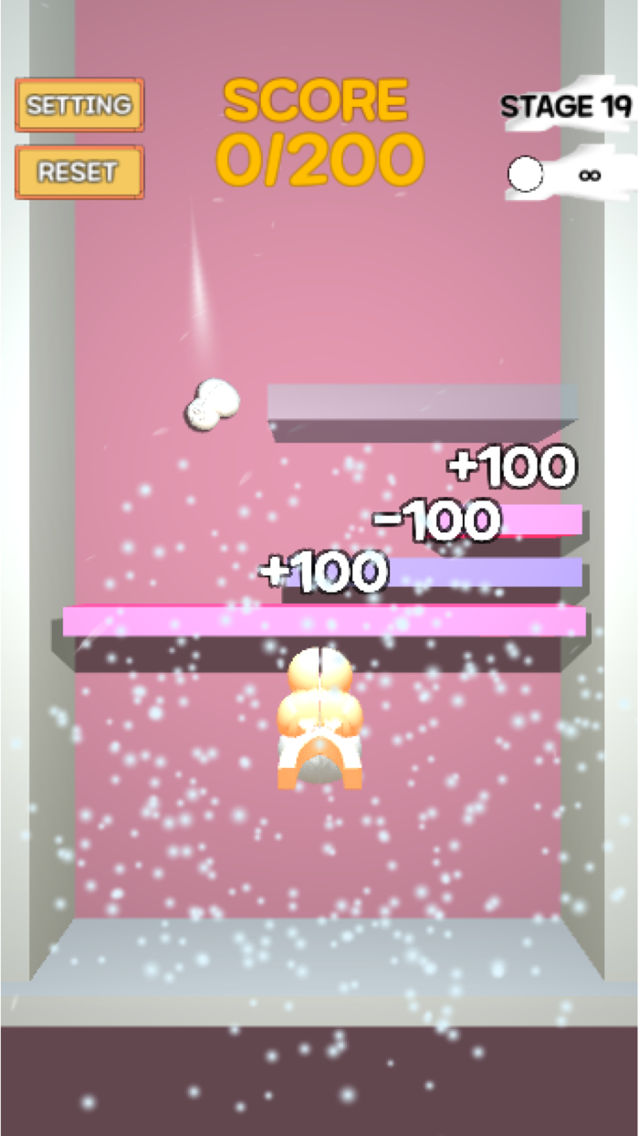 Snow Duck Ball Fly Challenge