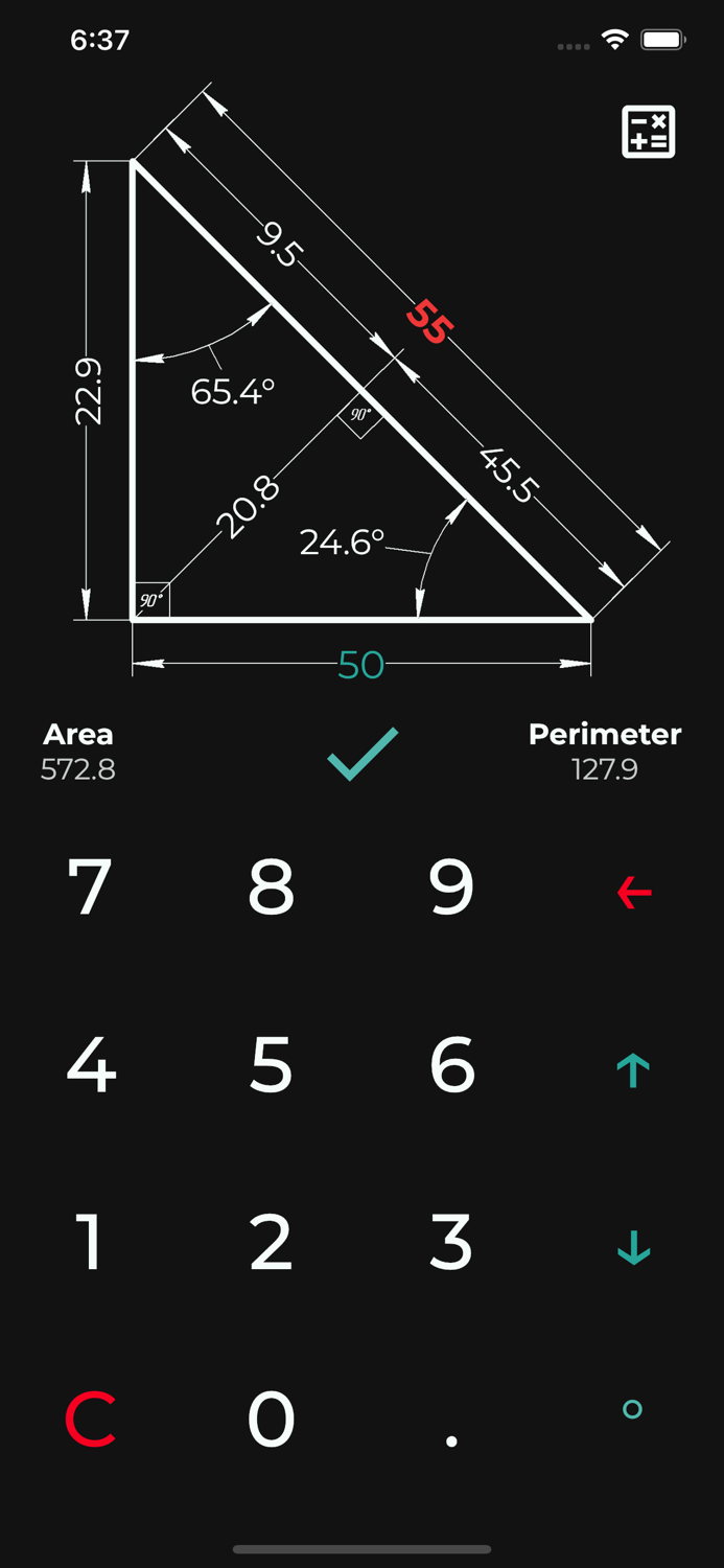 Triangle Angles Calculator