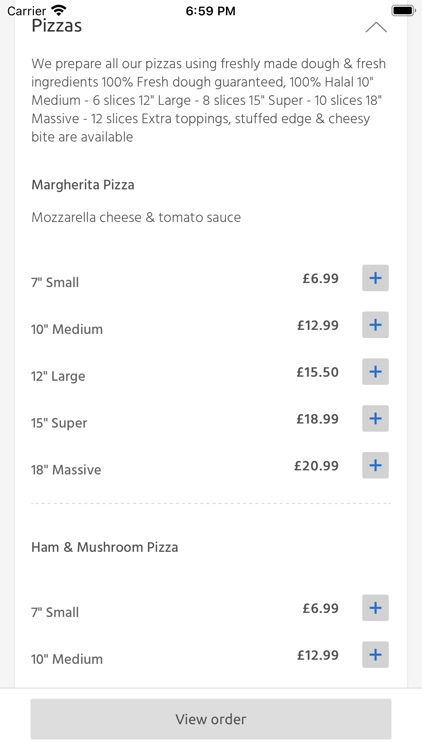 Milano Pizza, London