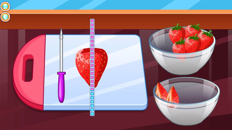 Cooking strawberry short cake