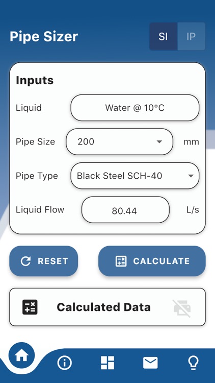 TALO Pipe Sizer