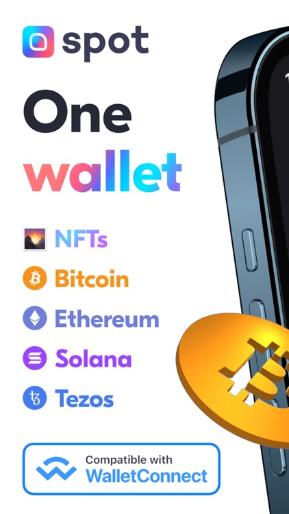 Spot wallet: NFT & Bitcoin screenshot-0