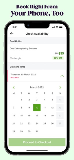 Groupon app screenshot