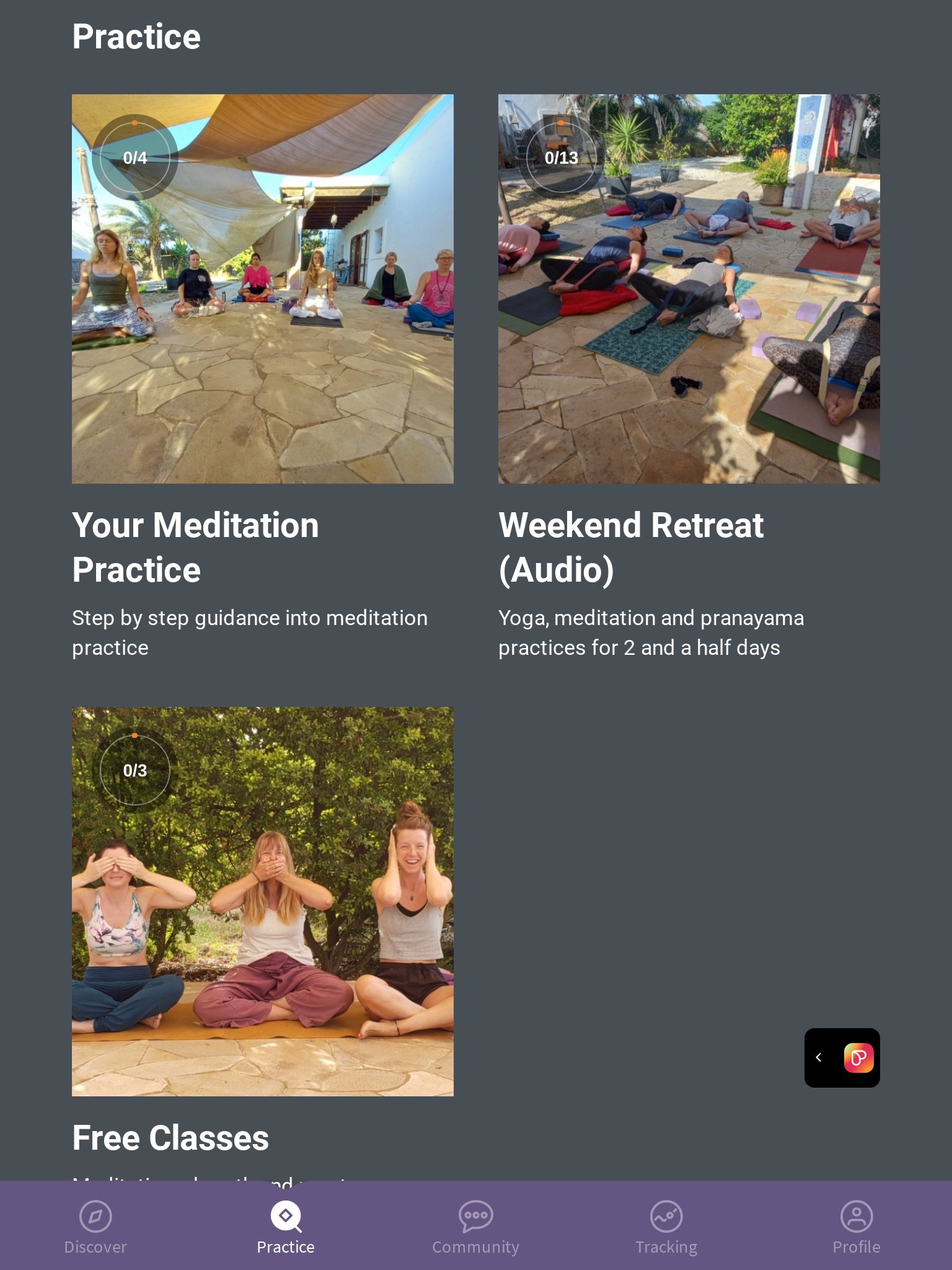 Lotus Pad Yoga Online Retreat screenshot 2