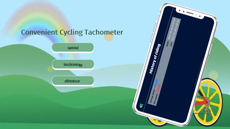 Convenient Cycling Tachometer