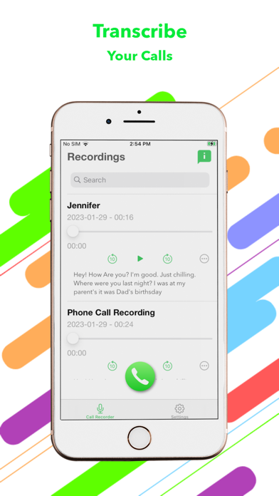 Call Recorder ◉Record: CallRec screenshot 3