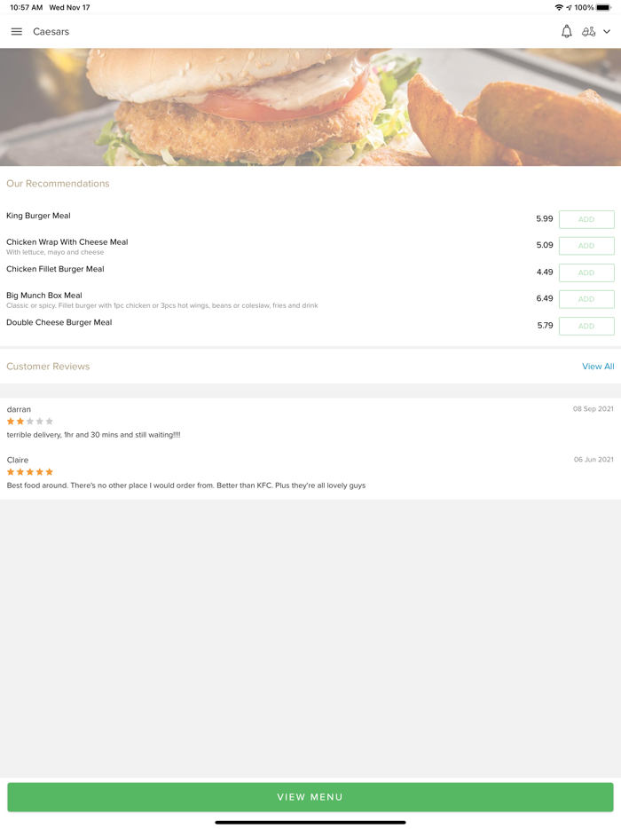 Caesars Neander Tamworth