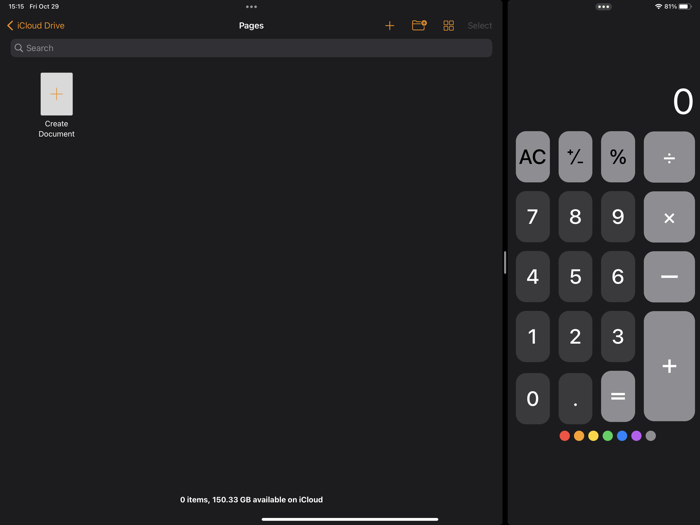 - Calculadora para iPad -