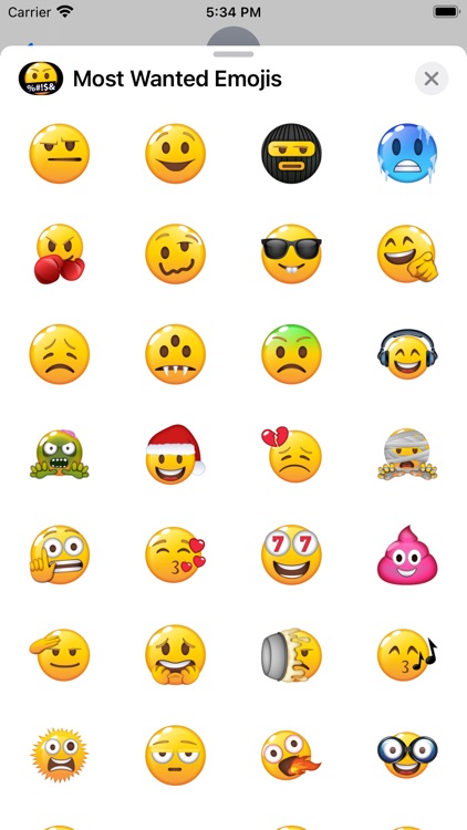 Most Wanted Emojis screenshot-3